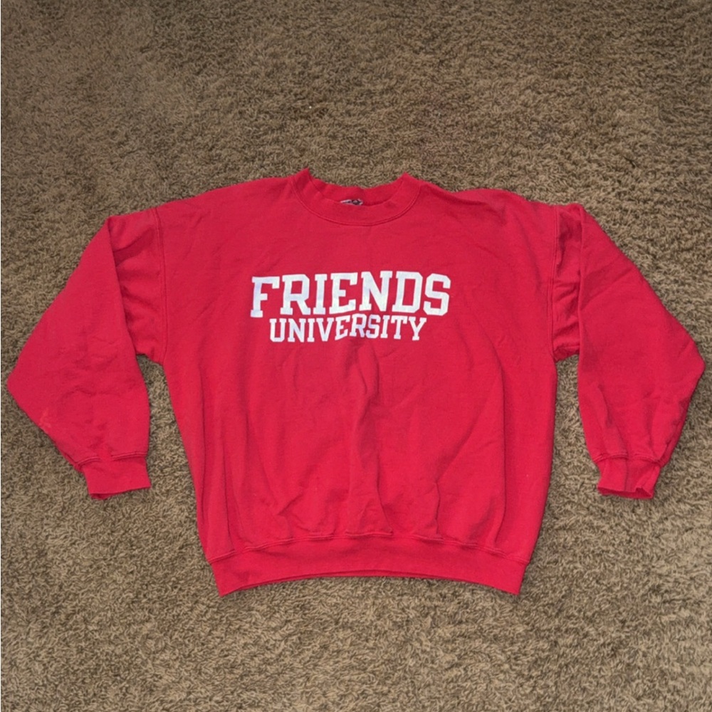 Red Friends University Sweatshirt